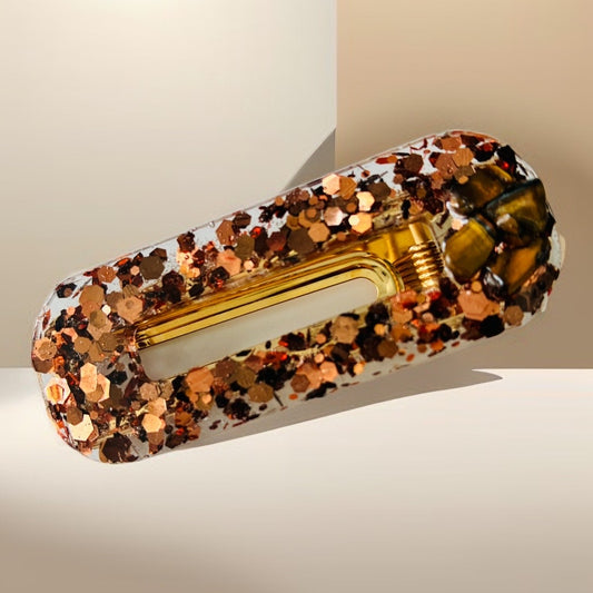 Barrettes résine Luna