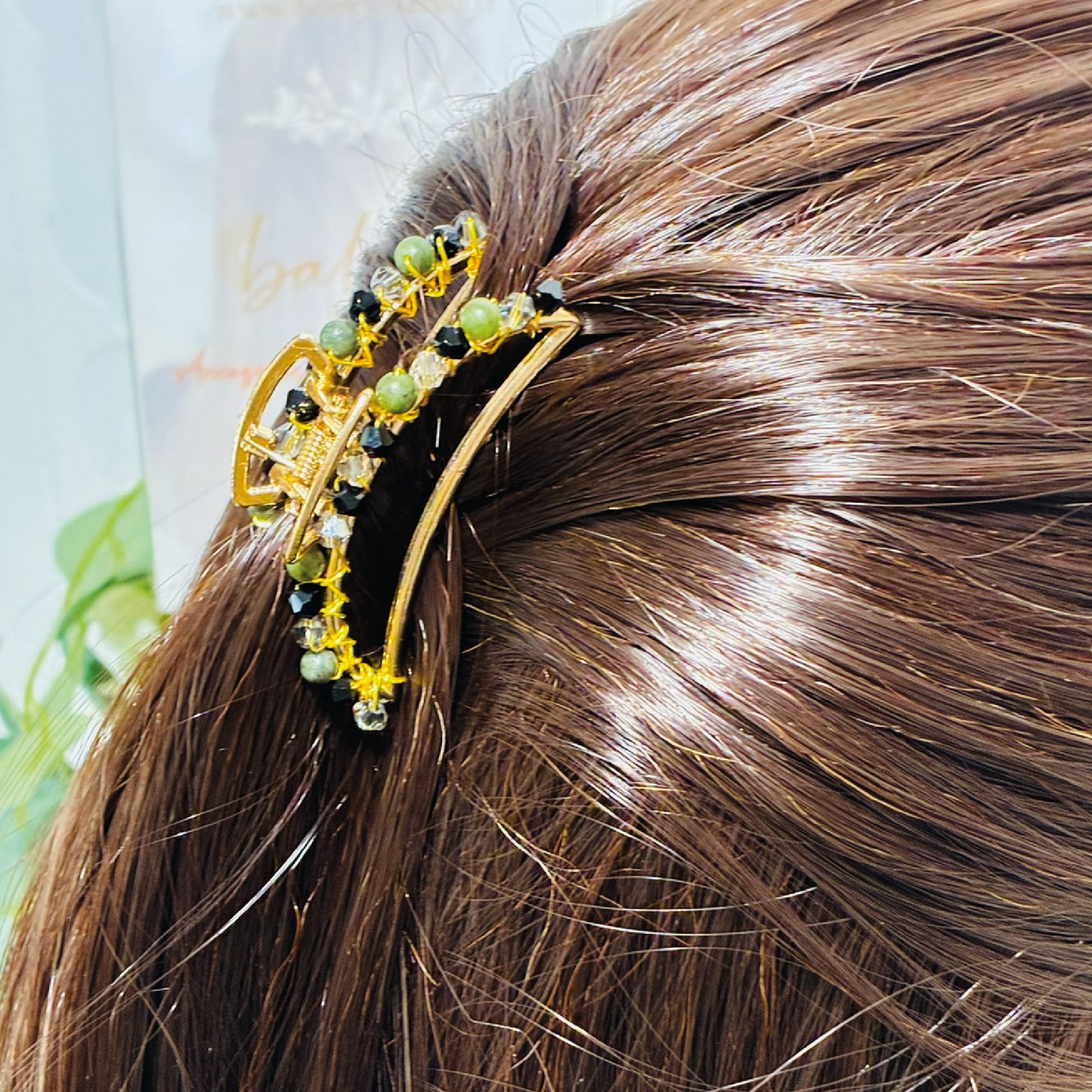 Pince croco petit modèle Jade de Thaïlande